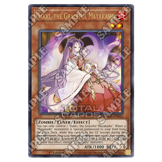 Yu-Gi-Oh! - Magnificent Mavens - Dakki, the Graceful Mayakashi (Ultra Rare) MAMA-EN016