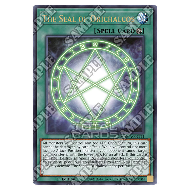 Yu-Gi-Oh! - Magnificent Mavens - The Seal of Orichalcos (Pharaoh's Rar Yu-Gi-Oh! - Magnificent Mavens - The Seal of Orichalcos (Pharaoh's Rar