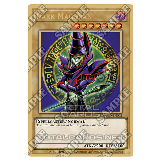 Yu-Gi-Oh! - Maximum Gold - El Dorado - Dark Magician (alternate art) (Premium Gold Rare) MGED-EN002