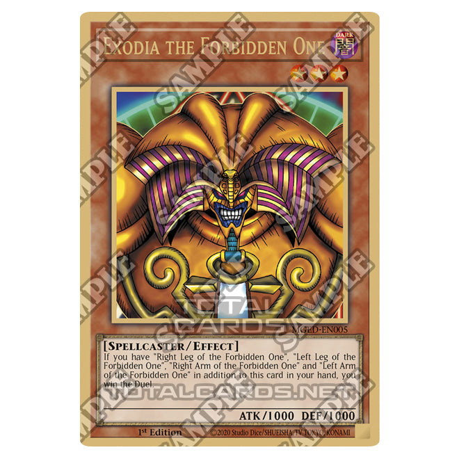 Yu-Gi-Oh! - Maximum Gold - El Dorado - Exodia the Forbidden One (Premi Yu-Gi-Oh! - Maximum Gold - El Dorado - Exodia the Forbidden One (Premi