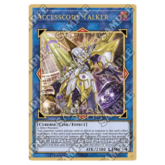 Yu-Gi-Oh! - Maximum Gold - El Dorado - Accesscode Talker (Premium Gold Rare) MGED-EN037