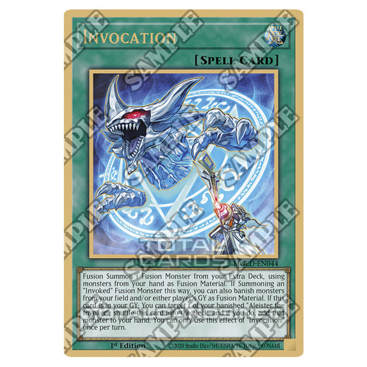 Yu-Gi-Oh! - Maximum Gold - El Dorado - Invocation (Premium Gold Rare) MGED-EN044