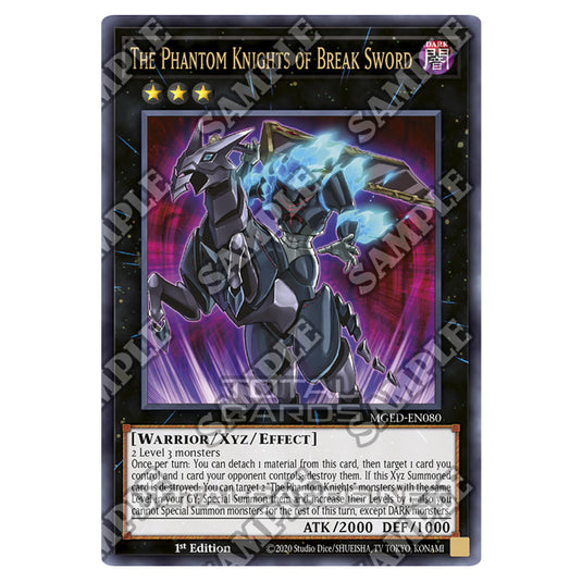 Yu-Gi-Oh! - Maximum Gold - El Dorado - The Phantom Knights of Break Sword (Rare) MGED-EN080