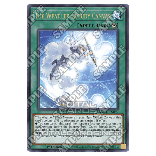 Yu-Gi-Oh! - Maximum Gold - El Dorado - The Weather Cloudy Canvas (Rare) MGED-EN099