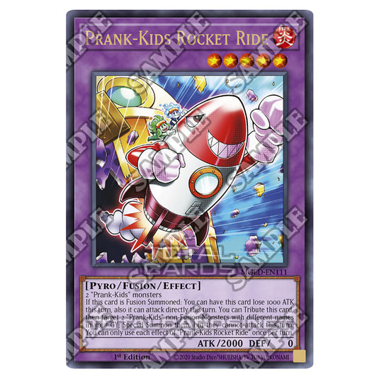 Yu-Gi-Oh! - Maximum Gold - El Dorado - Prank-Kids Rocket Ride (Rare) MGED-EN111