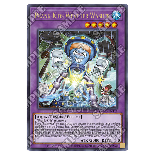 Yu-Gi-Oh! - Maximum Gold - El Dorado - Prank-Kids Weather Washer (Rare) MGED-EN112
