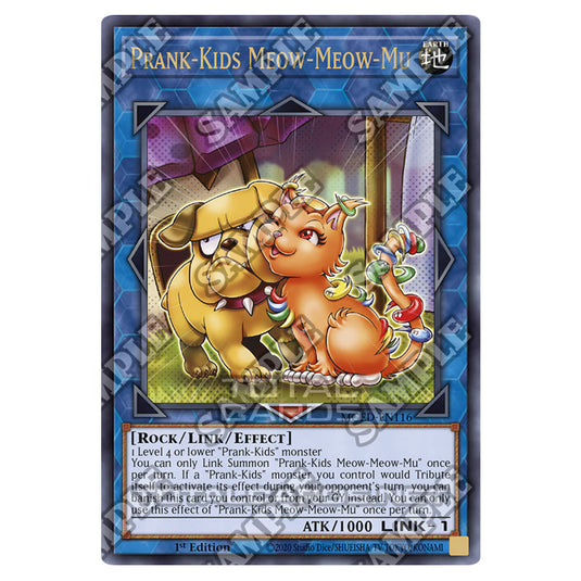Yu-Gi-Oh! - Maximum Gold - El Dorado - Prank-Kids Meow-Meow-Mu (Rare) MGED-EN116