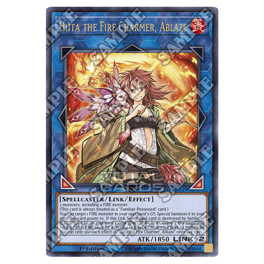 Yu-Gi-Oh! - Maximum Gold - El Dorado - Hiita the Fire Charmer, Ablaze (Rare) MGED-EN119