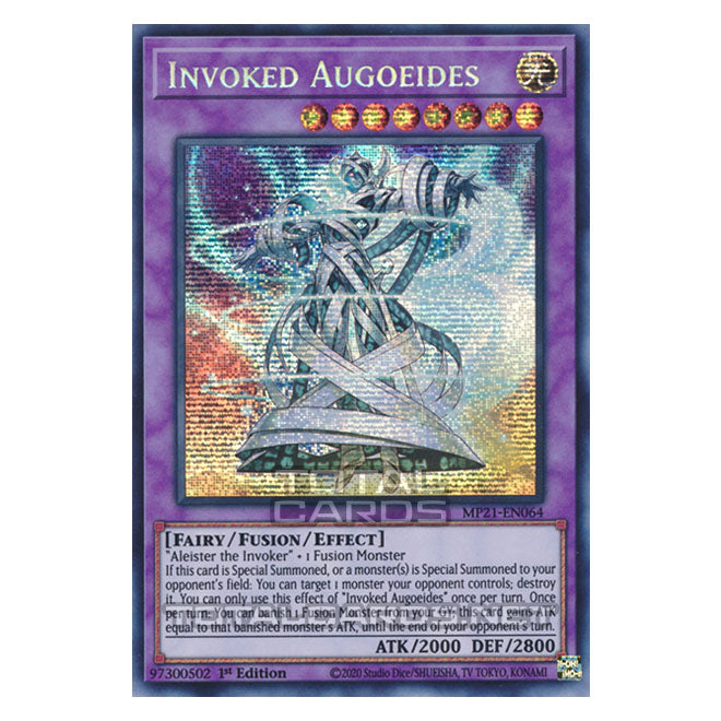 Yu-Gi-Oh! - 2021 Tin of Ancient Battles - Invoked Augoeides (Prismatic Yu-Gi-Oh! - 2021 Tin of Ancient Battles - Invoked Augoeides (Prismatic