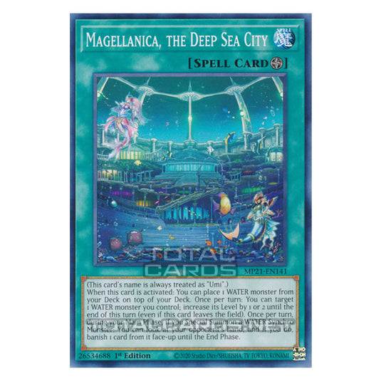 Yu-Gi-Oh! - 2021 Tin of Ancient Battles - Magellanica, the Deep Sea City (Common) MP21-EN141