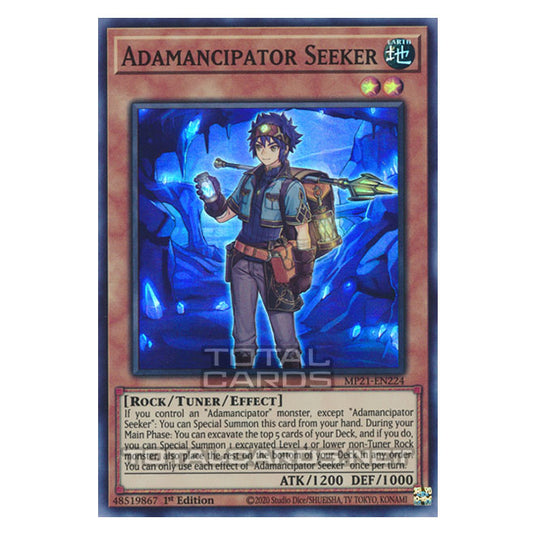 Yu-Gi-Oh! - 2021 Tin of Ancient Battles - Adamancipator Seeker (Super Rare) MP21-EN224