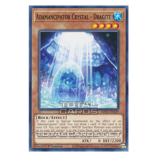 Yu-Gi-Oh! - 2021 Tin of Ancient Battles - Adamancipator Crystal - Dragite (Common) MP21-EN229