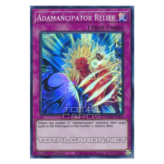 Yu-Gi-Oh! - 2021 Tin of Ancient Battles - Adamancipator Relief (Super Rare) MP21-EN235