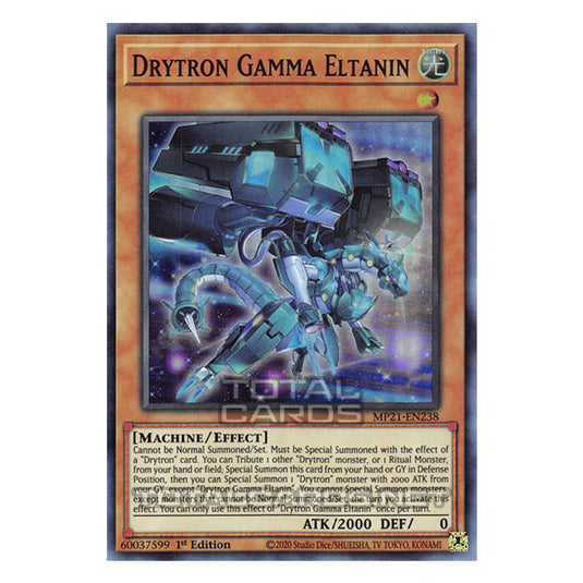 Yu-Gi-Oh! - 2021 Tin of Ancient Battles - Drytron Gamma Eltanin (Super Rare) MP21-EN238