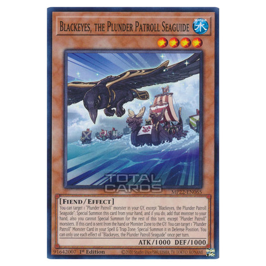 Yu-Gi-Oh! - 2022 Tin of the Pharaoh's Gods - Blackeyes, the Plunder Patroll Seaguide (Common) MP22-EN065