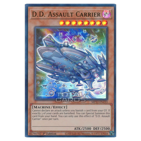 Yu-Gi-Oh! - 2022 Tin of the Pharaoh's Gods - D.D. Assault Carrier (Ultra Rare) MP22-EN233
