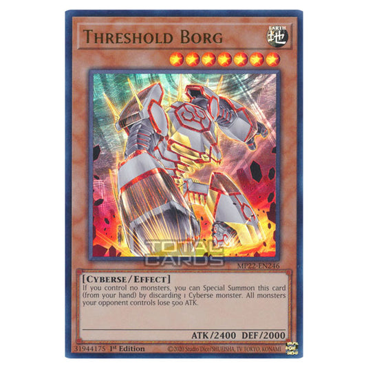 Yu-Gi-Oh! - 2022 Tin of the Pharaoh's Gods - Threshold Borg (Ultra Rare) MP22-EN246