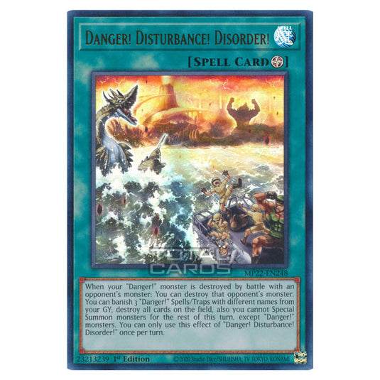 Yu-Gi-Oh! - 2022 Tin of the Pharaoh's Gods - Danger! Disturbance! Disorder! (Ultra Rare) MP22-EN248