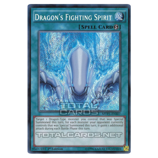 Yu-Gi-Oh! - The Dark Side of Dimensions Movie Pack Secret Edition - Dragon's Fighting Spirit (Secret Rare) MVP1-ENS07