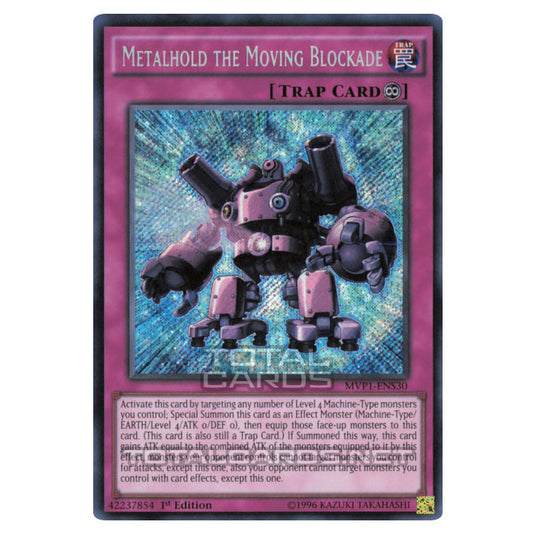 Yu-Gi-Oh! - The Dark Side of Dimensions Movie Pack Secret Edition - Metalhold the Moving Blockade (Secret Rare) MVP1-ENS30