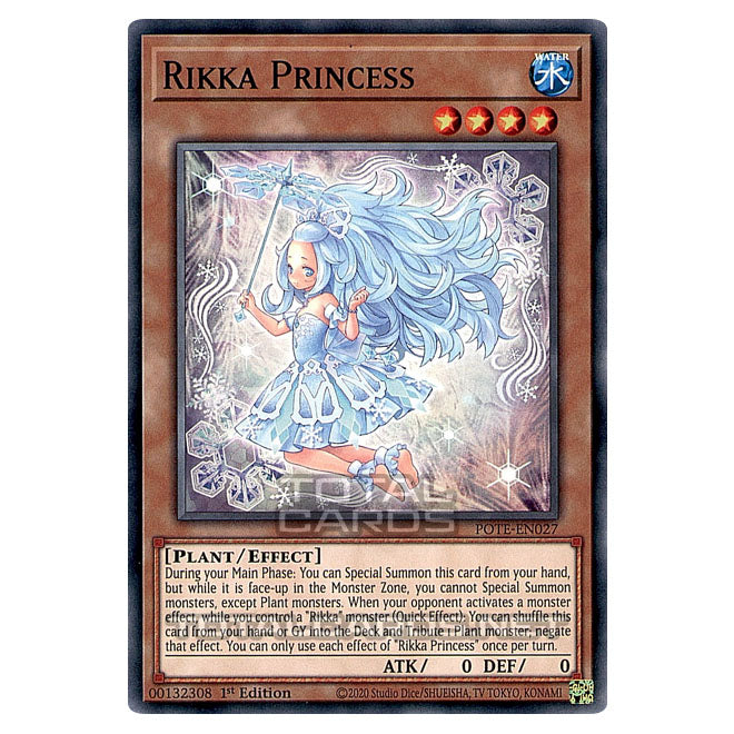 Yu-Gi-Oh! - Power of the Elements - Rikka Princess (Common) POTE-EN027 Yu-Gi-Oh! - Power of the Elements - Rikka Princess (Common) POTE-EN027