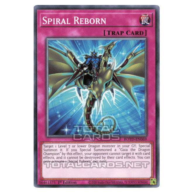 Yu-Gi-Oh! - Rise of the Duelist - Spiral Reborn (Common) ROTD-EN069 Yu-Gi-Oh! - Rise of the Duelist - Spiral Reborn (Common) ROTD-EN069