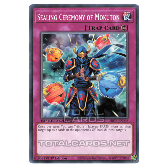 Yu-Gi-Oh! - Speed Duel: Battle City Box - Sealing Ceremony of Mokuton (Common) SBCB-EN038
