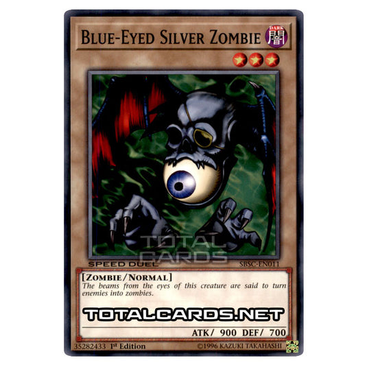 Yu-Gi-Oh! - Speed Duel: Scars of Battle - Blue-Eyed Silver Zombie (Common) SBSC-EN011