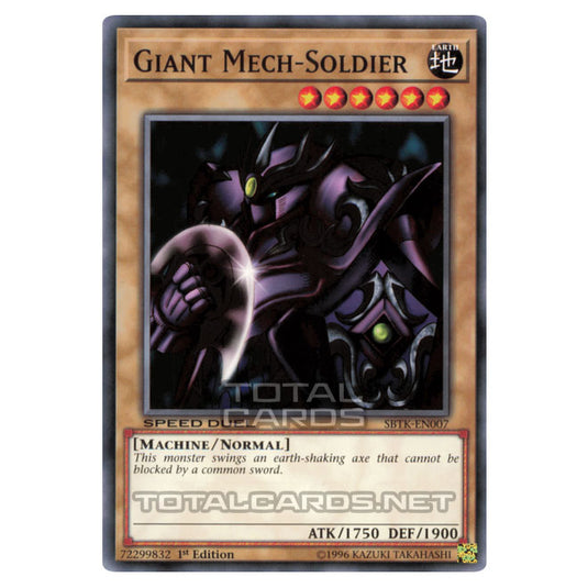 Yu-Gi-Oh! - Speed Duels: Trials of the Kingdom - Giant Mech-Soldier (Common) SBTK-EN007