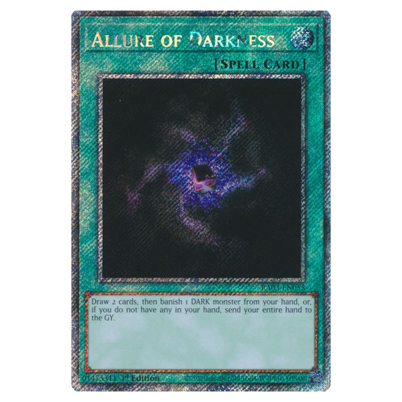 Yu-Gi-Oh! - Quarter Century Bonanza - Allure of Darkness (Platinum Sec Yu-Gi-Oh! - Quarter Century Bonanza - Allure of Darkness (Platinum Sec