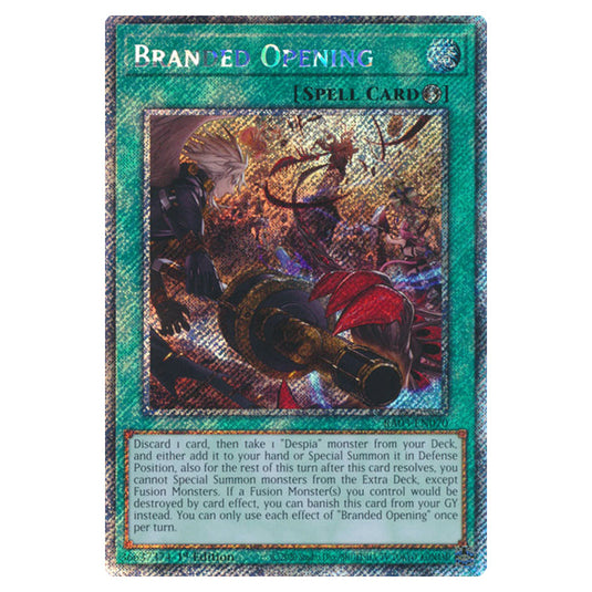 Yu-Gi-Oh! - Quarter Century Bonanza - Branded Opening (Platinum Secret Rare) RA03-EN070