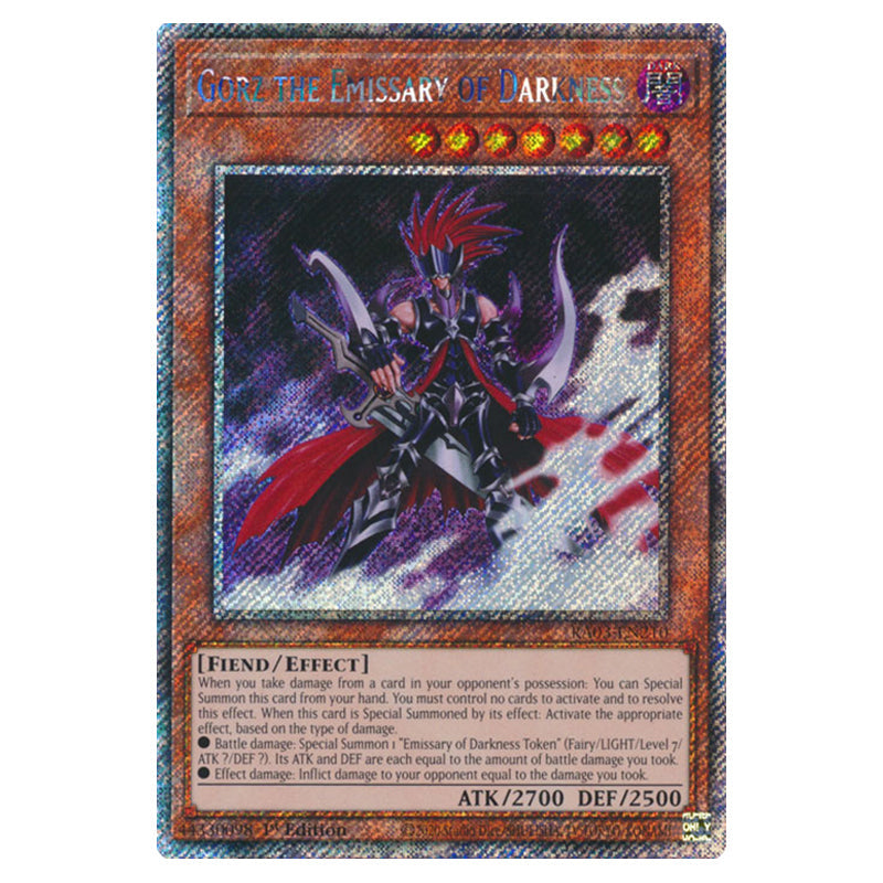 yugioh gorz deck Yu-Gi-Oh! - Quarter Century Bonanza