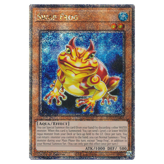 Yu-Gi-Oh! - Quarter Century Bonanza - Swap Frog (Quarter Century Secret Rare) RA03-EN005