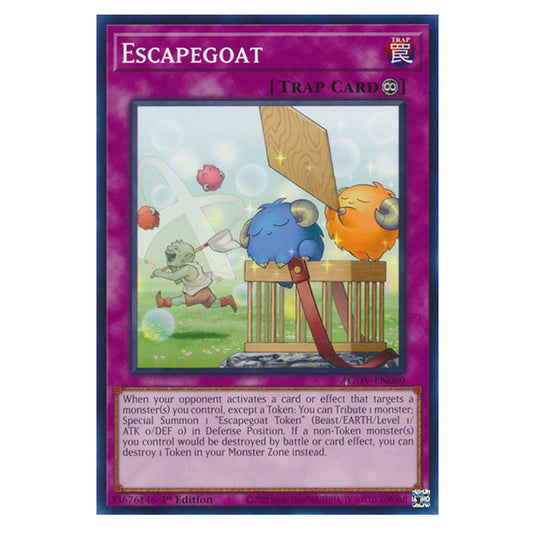 Yu-Gi-Oh! - Age of Overlord - Escapegoat (Common) AGOV-EN080