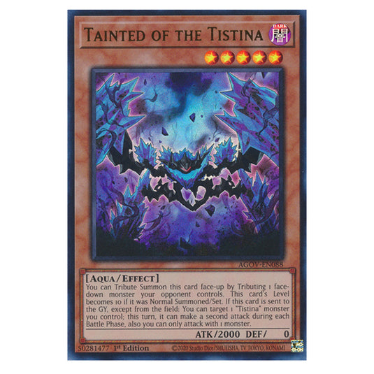 Yu-Gi-Oh! - Age of Overlord - Tainted of the Tistina (Ultra Rare) AGOV-EN088