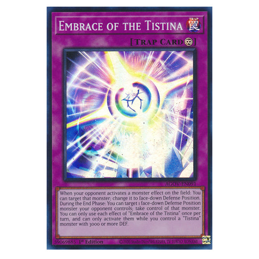 Yu-Gi-Oh! - Age of Overlord - Embrace of the Tistina (Super Rare) AGOV-EN091