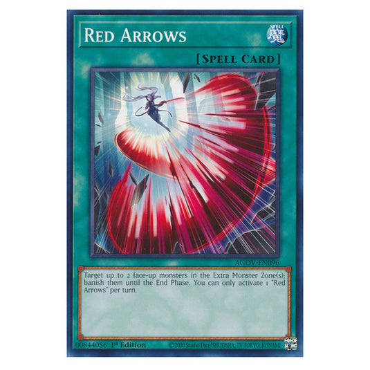 Yu-Gi-Oh! - Age of Overlord - Red Arrows (Common) AGOV-EN096