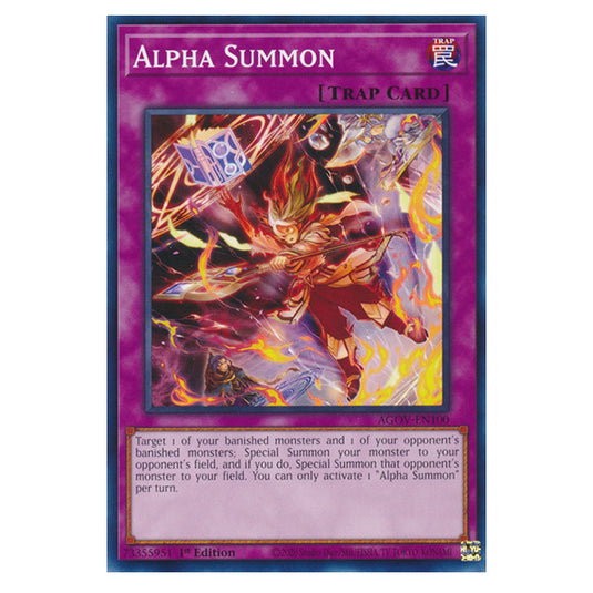 Yu-Gi-Oh! - Age of Overlord - Alpha Summon (Common) AGOV-EN100