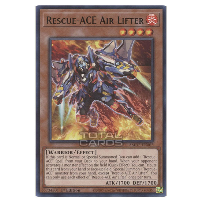Yu-Gi-Oh! - Amazing Defenders - Rescue-ACE Air Lifter (Rare) AMDE-EN00 Yu-Gi-Oh! - Amazing Defenders - Rescue-ACE Air Lifter (Rare) AMDE-EN00