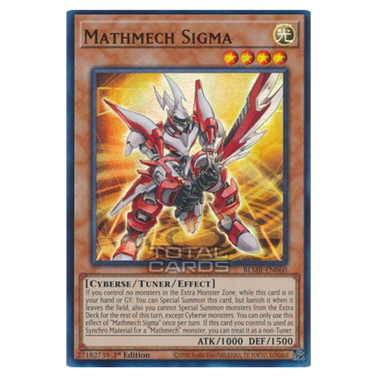 Yu-Gi-Oh! - Battles of Legend: Monstrous Revenge - Mathmech Sigma (Ultra Rare) BLMR-EN060
