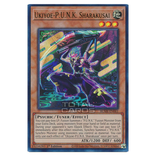 Yu-Gi-Oh! - Battles of Legend: Monstrous Revenge - Ukiyoe-P.U.N.K. Sharakusai (Ultra Rare) BLMR-EN061