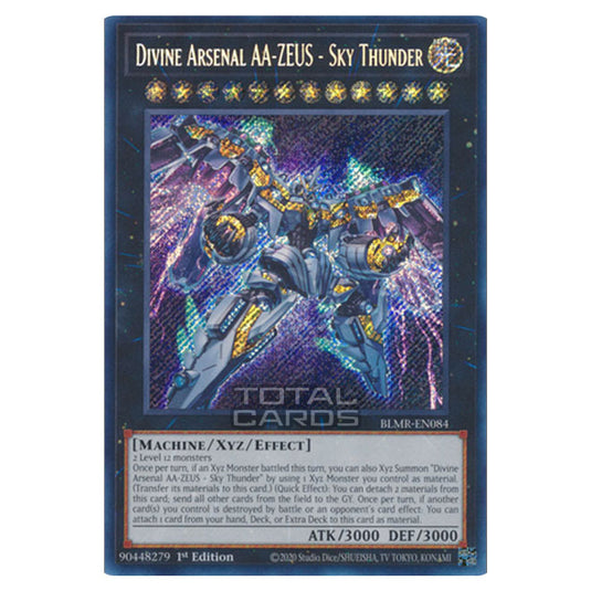 Yu-Gi-Oh! - Battles of Legend: Monstrous Revenge - Divine Arsenal AA-ZEUS - Sky Thunder (Quarter Century Secret Rare) BLMR-EN084a