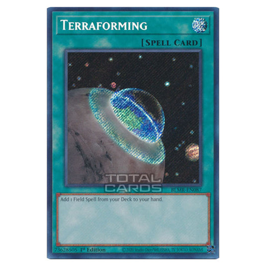 Yu-Gi-Oh! - Battles of Legend: Monstrous Revenge - Terraforming (Quarter Century Secret Rare) BLMR-EN087a