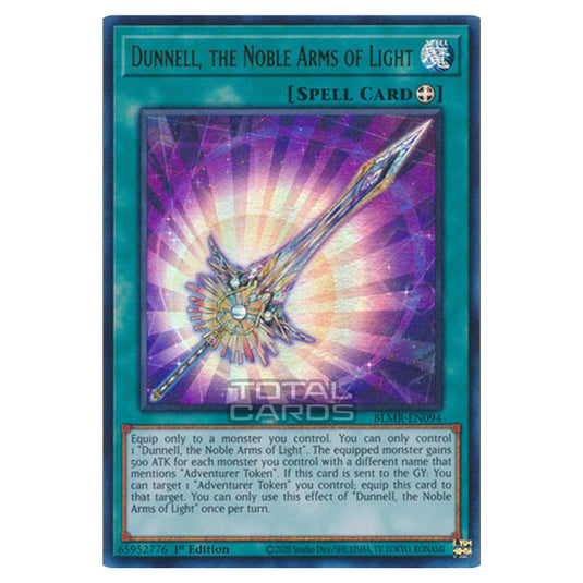Yu-Gi-Oh! - Battles of Legend: Monstrous Revenge - Dunnell, the Noble Arms of Light (Ultra Rare) BLMR-EN094