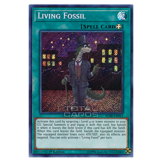 Yu-Gi-Oh! - Battles of Legend: Relentless Revenge - Living Fossil (Secret Rare) BLRR-EN015