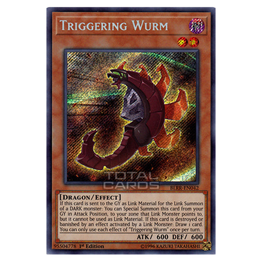 Yu-Gi-Oh! - Battles of Legend: Relentless Revenge - Triggering Wurm (Secret Rare) BLRR-EN042