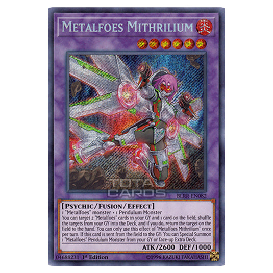 Yu-Gi-Oh! - Battles of Legend: Relentless Revenge - Metalfoes Mithrilium (Secret Rare) BLRR-EN082