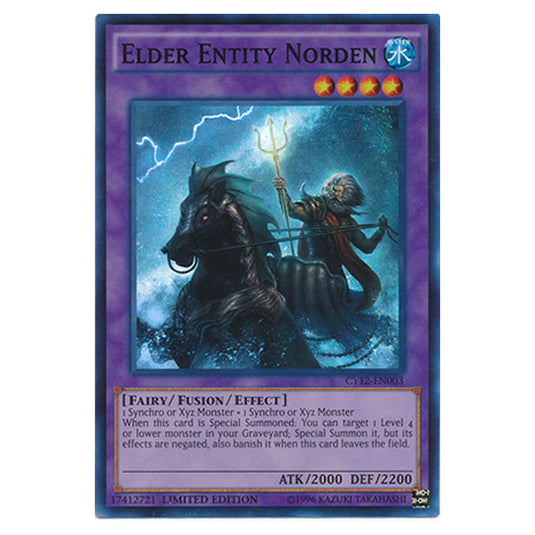 Yu-Gi-Oh! - 2015 Mega-Tin Mega Pack - Elder Entity Norden (Super Rare) CT12-EN003