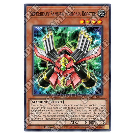 Yu-Gi-Oh! - Cyberstorm Access - Superheavy Samurai Soulgaia Booster (Common) CYAC-EN005