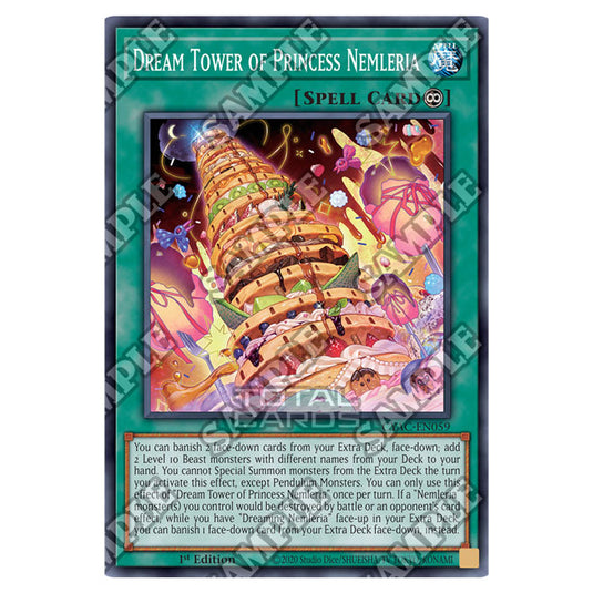Yu-Gi-Oh! - Cyberstorm Access - Dream Tower of Princess Nemleria (Common) CYAC-EN059